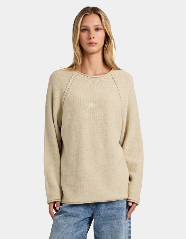 RVCA - Womens Ivy Raglan Crew Neck