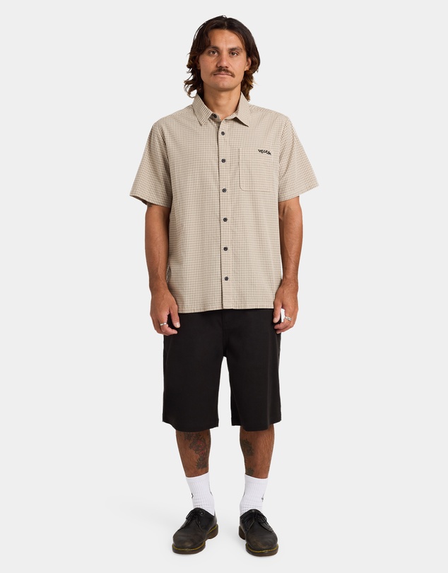 Volcom - Mens Temper Short Sleeve Shirt