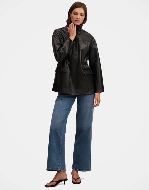 Forever New - Cassidy Cinched Waist Shacket