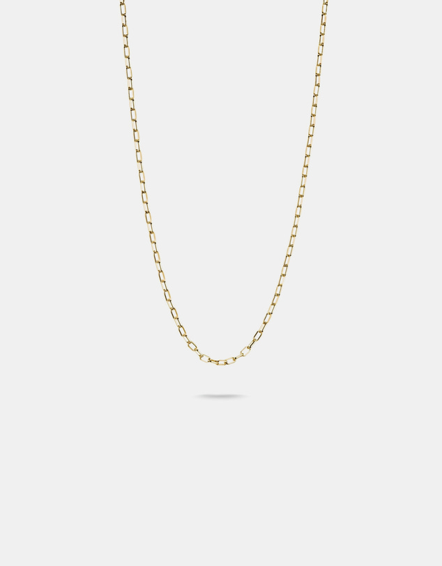 THOMAS SABO - Gold-Tone Stainless Steel Paperclip Chain Necklace 2.3mm