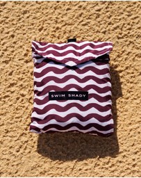 Swim Shady - Maroon Tide Swim Shorts