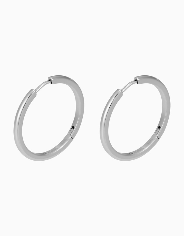 Fossil - Ellis Silver Tone Earring