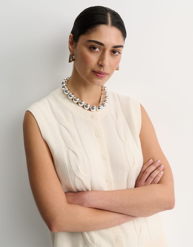 Sportscraft - Pearl Chunky Cable Vest