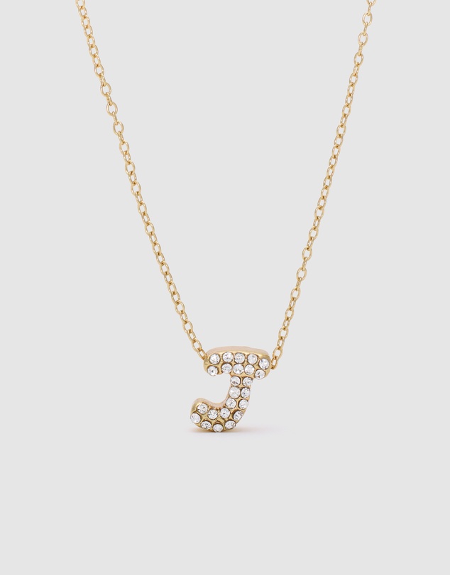 Seed Heritage - Initial Jewel Bubble Necklace