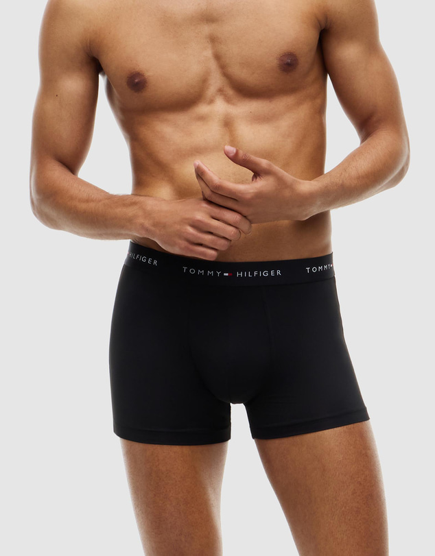 Tommy Hilfiger - 3-Pack Signature Repeat Logo Microfibre Trunks