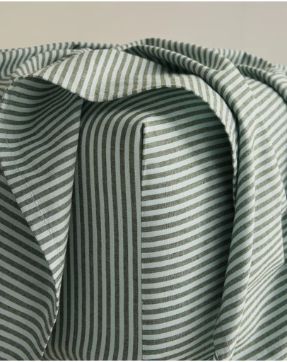 Country Road - Brae Australian Cotton Stripe Queen Fitted Sheet