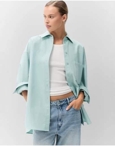 UNISON - Oversized Oxford Shirt
