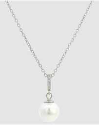Georgini - Georgini Adagio Effortless Glow Pearl Pendant Silver