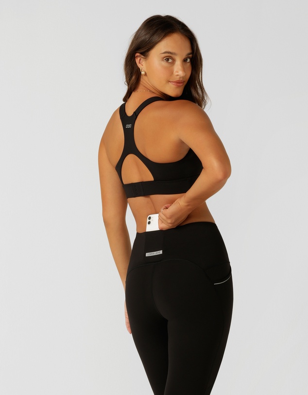 Lorna Jane - Easy Zip On Max Support Sports Bra