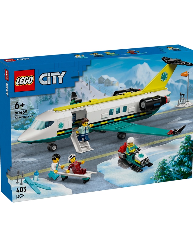 LEGO - 60465 Emergency Air Ambulance Airplane