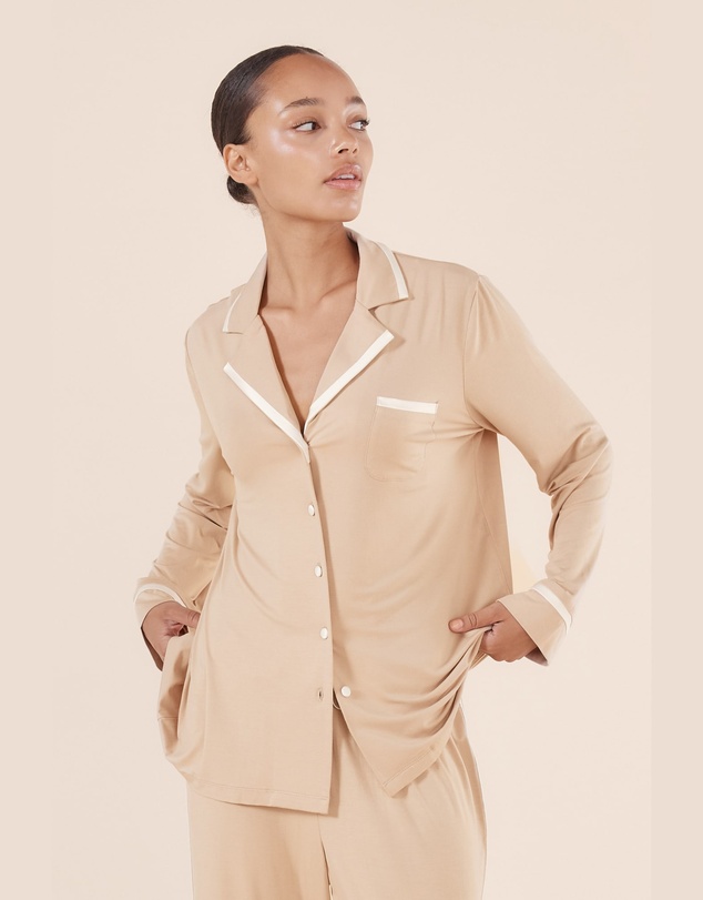 Gingerlilly - Janine Natural Bamboo PJ set