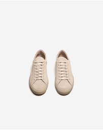 Calibre - Tonal Suede Sneaker Stone