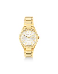 Michael Hill - Ladies 0.40 Carat TW Diamond Quartz Watch in Yellow Gold Tone Stainless Steel