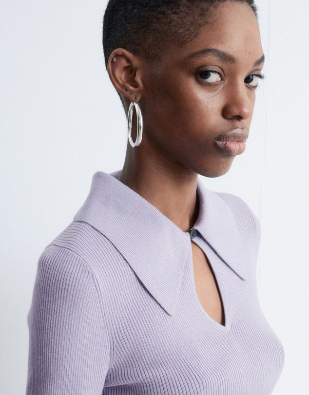 & Other Stories - Keyhole Collar Top