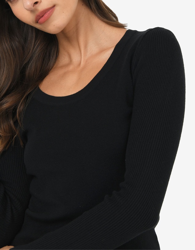 Forcast - Samira Scoop Neck Knit