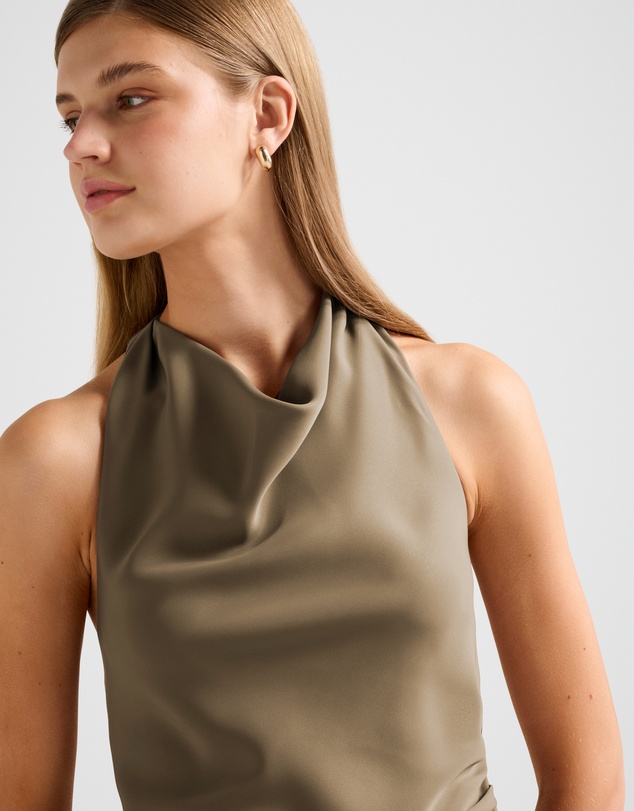 Forever New - Evelyn Halter Neck Backless Top