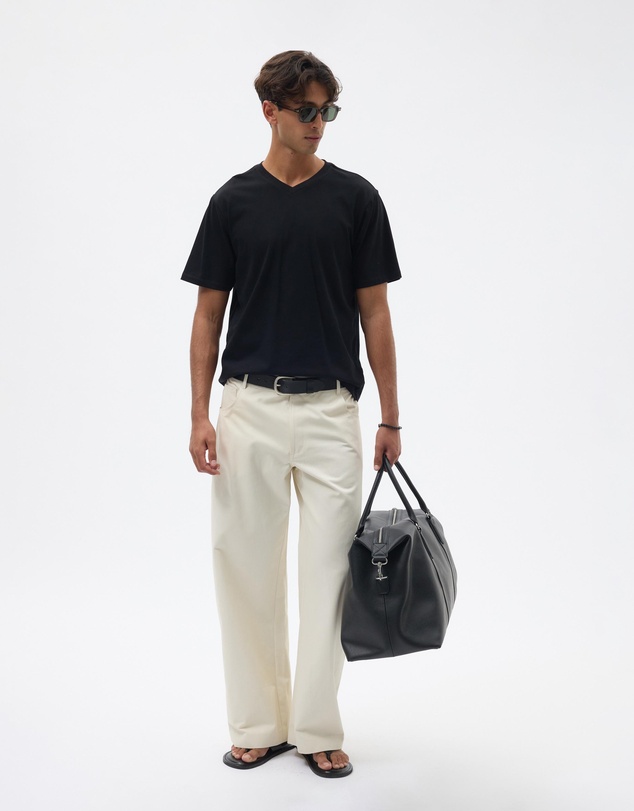 AERE - V-Neck Cotton Tee