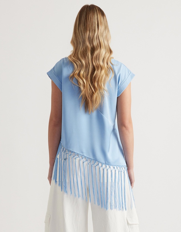Decjuba - Elsa Fringe Hem Tee
