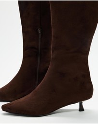 Dazie - Olivia Kitten Heel Boots