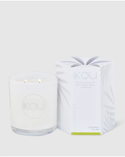 IKOU - Eco-Luxury Candle Glass Happiness