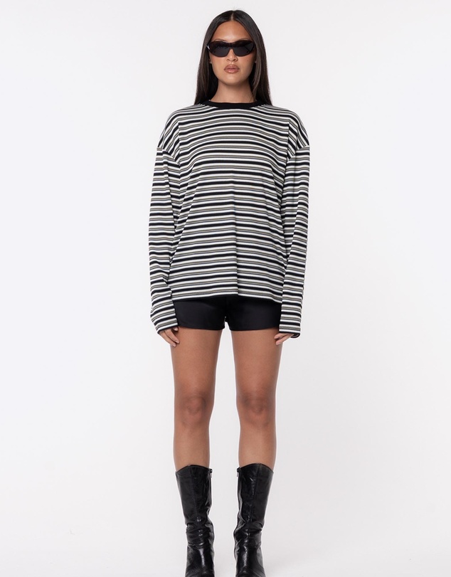 JGR & STN - Starred Long Sleeve T-Shirt