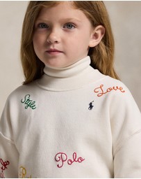 Polo Ralph Lauren - Embroidered Fleece Sweatshirt - ICONIC EXCLUSIVE - Kids