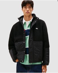 Tommy Jeans - Essential Mix Teddy Jacket