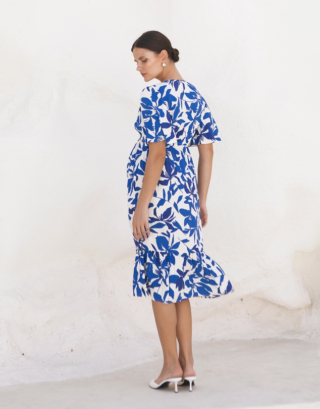 Soon Maternity - Anika Midi Feeding Dress