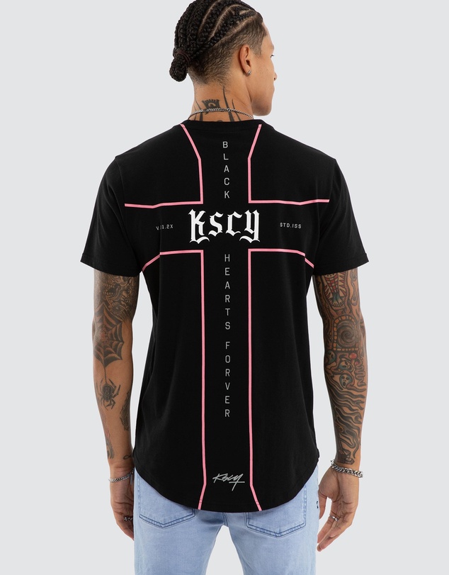 Kiss Chacey - Grunge Dual Curved Tee