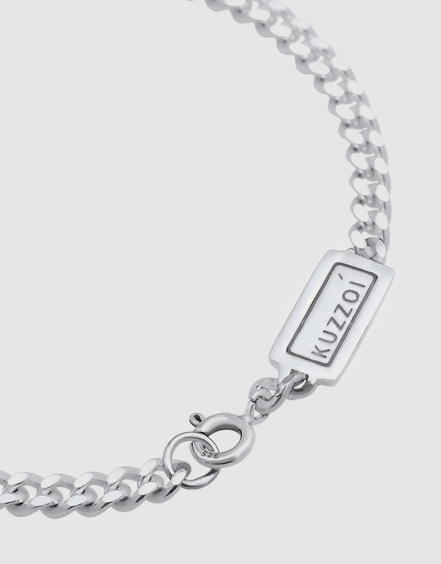 Kuzzoi - ICONIC EXCLUSIVE - Classic Curb Chain Bracelet in 925 Sterling Silver