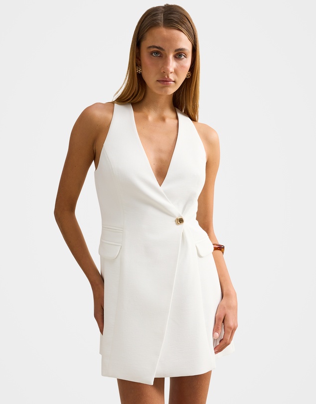 Cocktail Dresses Forever New Dresses Australia Alina Wrap Halter Neck Mini  Dress By Forever New Online THE