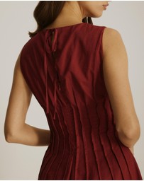 Atmos&Here - Anna Pintuck Maxi Dress