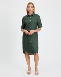 White By FTL - Hettie Shirt Dress