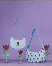 The Somewhere Co - Buy Myself Flowers Medium Crescent Bag