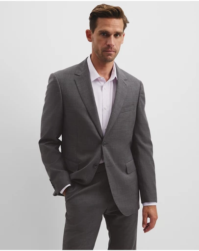 Country Road - Single Breasted Wool Blend Jacket