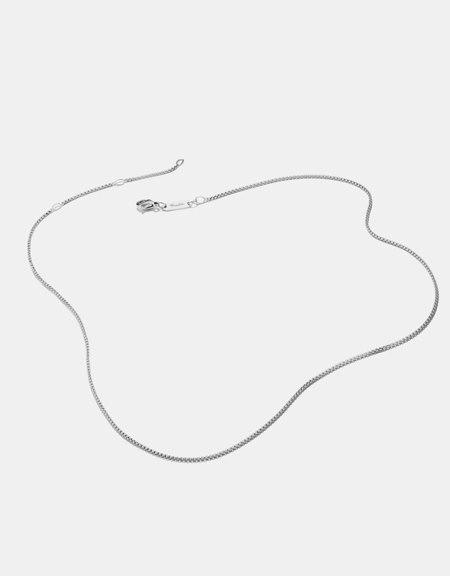 THOMAS SABO - Silver-Plated Box Chain Necklace 1mm