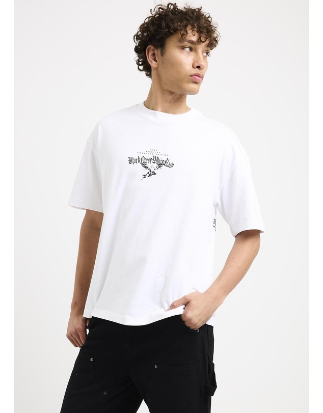 Black Noise White Rain - Cosmos T-Shirt