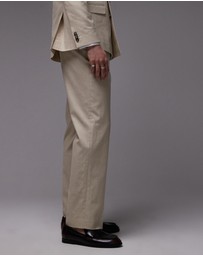 Topman - Straight Suit Trousers