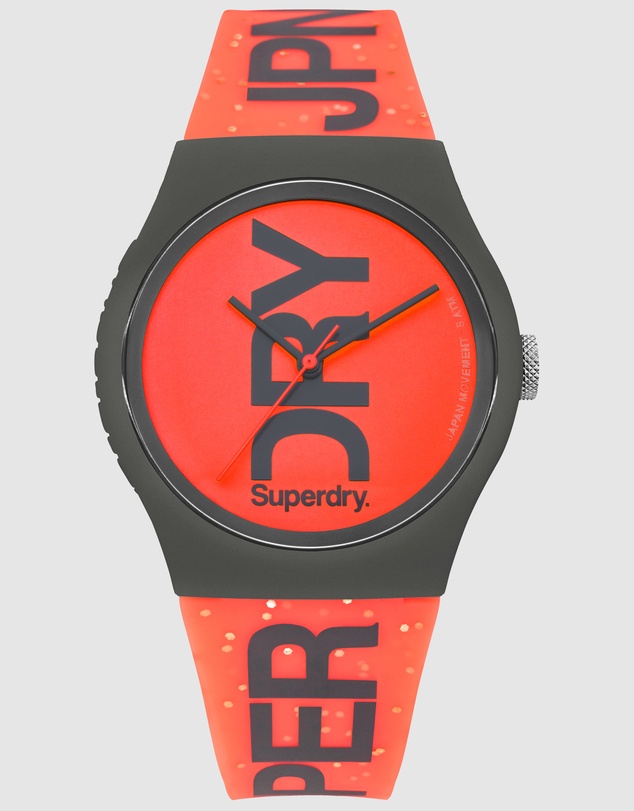 Superdry - Urban Quartz Orange Watch