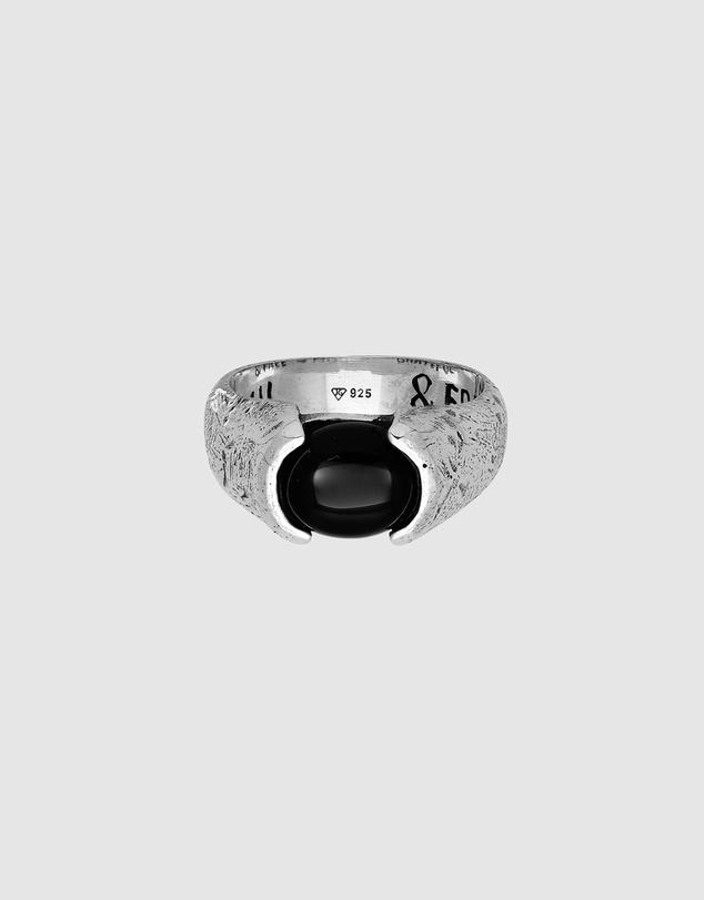 Haze & Glory - ICONIC EXCLUSIVE - Liberty Ring in Oxidised 925 Silver