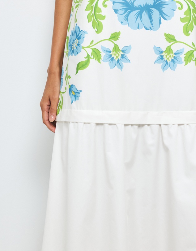 AERE - Elladia Drop Waist Maxi Dress