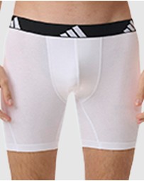 adidas Sportswear - 3 Pack Active Flex Cotton Boxer Brief Underwear