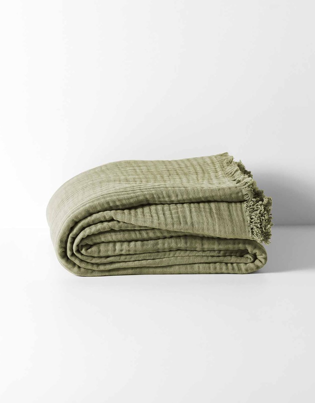 Aura Home - Crinkle Throw