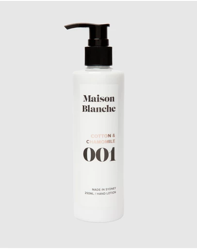 Maison Blanche - 001 Cotton & Chamomile - Hand Lotion