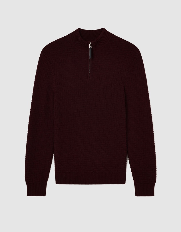 Politix - Barker Quarter Zip Knit