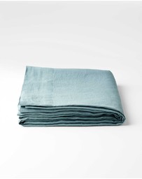 Aura Home - Emile Linen Flat Sheet