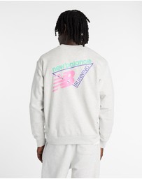 New Balance - Classic Tri-Logo French Terry Crew