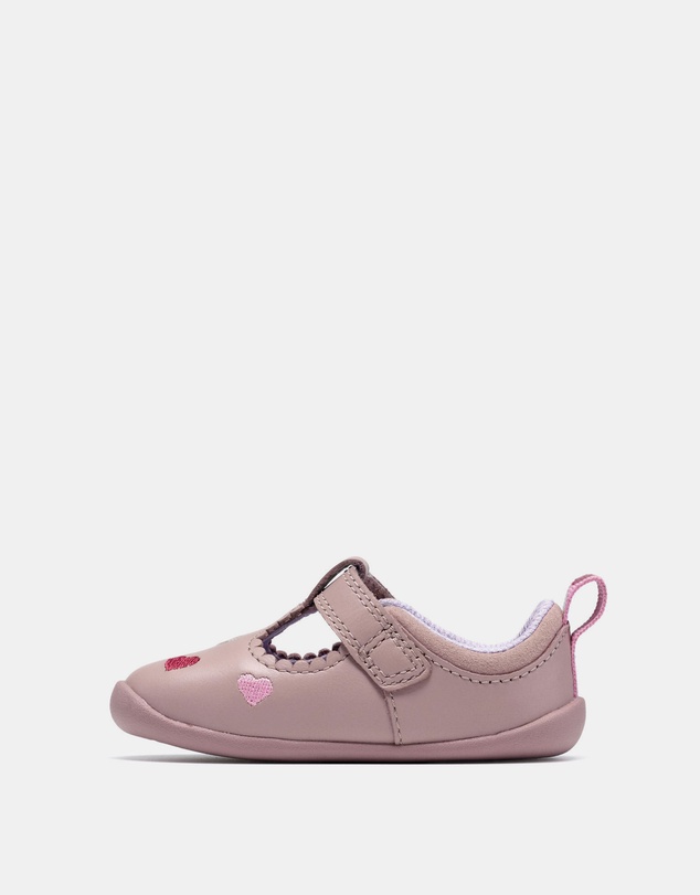 Clarks - Roamer Heart (T) Pink