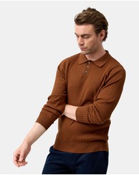 Brooksfield - Polo Pulllover
