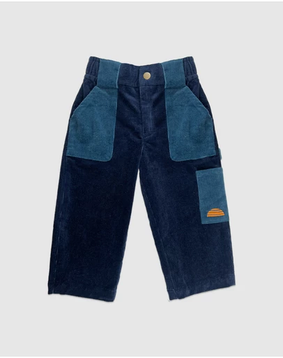 Banabae - Rad Kid Cord Worker Pant - Dark Teal